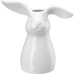Weiße 16 cm Hutschenreuther Vasen & Blumenvasen 16 cm glänzend aus Porzellan 