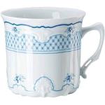 Blaue Moderne Hutschenreuther Baronesse Kaffeetassen mit Ornament-Motiv aus Porzellan 
