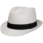 Reduzierte Weiße Hutshopping Strohhüte aus Stroh 61 für Damen für den für den Sommer 