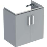 Hellgraue Geberit Waschbeckenunterschränke & Badunterschränke aus MDF mit Schublade Breite 0-50cm, Höhe 0-50cm, Tiefe 0-50cm 