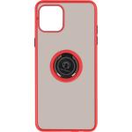 Rote iPhone 12 Hüllen Art: Hybrid Cases Matt aus Silikon stoßfest 