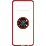 Rote Samsung Galaxy S10 Cases Art: Hybrid Cases Matt aus Silikon mit Ständer 