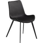 HYPE Chair - Meteorite black velvet with black legs