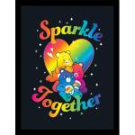 Hype, Wanddeko, Gerahmtes Poster Sparkle Together (40 x 30 cm)