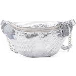 Reduzierte Silberne Elegante Damenbauchtaschen & Damenhüfttaschen für Partys 
