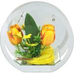 Künstliche Tulpen mit Tiermotiv aus Sisal zum Valentinstag 