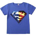 Motiv Captain America Pailletten Shirts für Kinder mit Pailletten Handwäsche für Jungen für den für den Sommer 