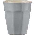 Reduzierte Graue IB Laursen Mynte Kaffeebecher aus Keramik 