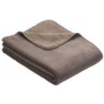 Braune IBENA Rechteckige Sofaüberwürfe & Sofaschoner aus Baumwollmischung maschinenwaschbar 