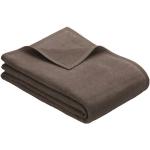 Braune Unifarbene IBENA Rechteckige Sofaüberwürfe & Sofaschoner aus Textil 