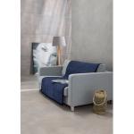 Dunkelblaue Moderne IBENA Sofaüberwürfe & Sofaschoner aus Baumwollmischung trocknergeeignet 
