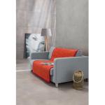 Rote Unifarbene Moderne IBENA Sofaüberwürfe & Sofaschoner aus Baumwollmischung trocknergeeignet 