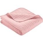 Rosa Gesteppte Moderne IBENA Tagesdecken & Bettüberwürfe 140x210 für den für den Winter 
