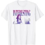 iCarly Interesting Future Carly Purple Print Text T-Shirt