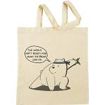 Ice Bear - The World Isnt Ready For What Ice Bear Can Do - We Bare Bears Cartoon Beige Einkaufstasche