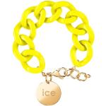 Reduzierte Gelbe Ice Watch Metallarmbanduhren für Damen 