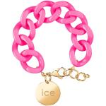 Reduzierte Pinke Ice Watch Uhrenarmbänder aus Stahl für Damen 