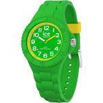 Grüne Ice Watch Kunststoffarmbanduhren mit Kunststoff-Uhrenglas für Kinder 
