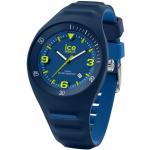 Reduzierte Blaue Wasserdichte Ice Watch Herrenarmbanduhren mit Analog-Zifferblatt mit Nachtleuchtfunktion mit Silikonarmband zum Sport 