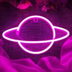 Reduzierte Rosa Neonlicht aus Silikon 