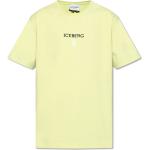 Gelbe Kurzärmelige Iceberg Looney Tunes T-Shirts für Herren Größe XL 