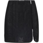 Schwarze Elegante Iceberg Mini Taft-Röcke aus Taft für Damen Größe XL 