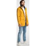 Reduzierte Gelbe Unifarbene Wasserdichte Icebound Regenjacken mit Reißverschluss aus Fleece für Herren Größe M 