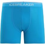 Blaue Icebreaker Anatomica Herrenboxershorts aus Wolle Größe XXL 