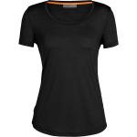 Reduzierte Schwarze Icebreaker Sphere T-Shirts für Damen Größe S 