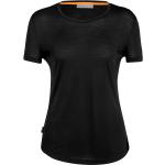 Reduzierte Schwarze Icebreaker Sphere T-Shirts für Damen Größe L 