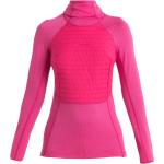 Reduzierte Pinke Icebreaker Merino-Unterwäsche aus Merino-Wolle für Damen Größe L für den für den Winter 