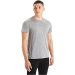 Graue Icebreaker Sphere T-Shirts aus Jersey für Herren Größe XL 