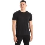 Schwarze Icebreaker Sphere T-Shirts aus Jersey für Herren Größe XL 