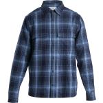 Icebreaker Herren Dawnder Flannel Hemd (Größe S, blau)