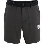 Schwarze Icebreaker Chino-Shorts mit Reißverschluss aus Baumwolle für Herren Größe L 