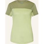 Hellgrüne Icebreaker Sphere T-Shirts für Damen Größe S 