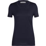 Blaue Icebreaker Tech T-Shirts für Damen Größe L 