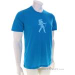 Reduzierte Blaue Icebreaker Tech T-Shirts für Herren Größe L 