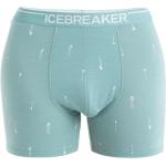 Blaue Icebreaker Anatomica Herrenboxershorts Größe XL für den für den Sommer 