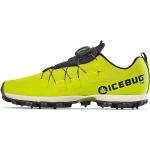 Gelbe Icebug Nachhaltige Trailrunning Schuhe leicht für Damen Größe 40,5 