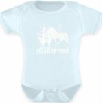 Marineblaue Motiv Kinderbodys mit Pferdemotiv aus Baumwolle für Babys 