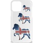 Weiße Motiv iPhone 12 Hüllen mit Pferdemotiv aus Kunststoff 
