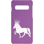 Icelandic Horse Islandpferde Case Samsung Galaxy S10 - Purple / Einheitsgröße