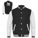 Weiße Motiv College Jacken für Kinder & Baseball Jacken für Kinder mit Pferdemotiv aus Baumwolle Größe 164 