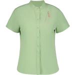 Reduzierte Grüne Icepeak Outdoor-Hemden mit Reißverschluss aus Polyester für Damen Größe XL 