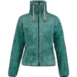 Petrolfarbene Icepeak Mini Kurzjacken & Cropped-Jackets mit Reißverschluss aus Kunstfaser für Damen Größe L 