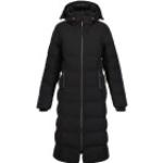 Schwarze Gesteppte Icepeak Damensteppmäntel & Damenpuffercoats mit Kapuze Größe M 