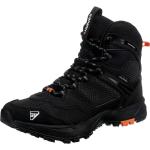 Schwarze Icepeak Outdoor Schuhe mit Schnürsenkel aus Veloursleder wasserabweisend für Herren Größe 45 