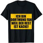 Schwarze BVB Deutschland T-Shirts für Herren Größe S zu Ostern 