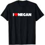 Schwarze The Walking Dead Negan T-Shirts für Herren Größe S zum Valentinstag 
